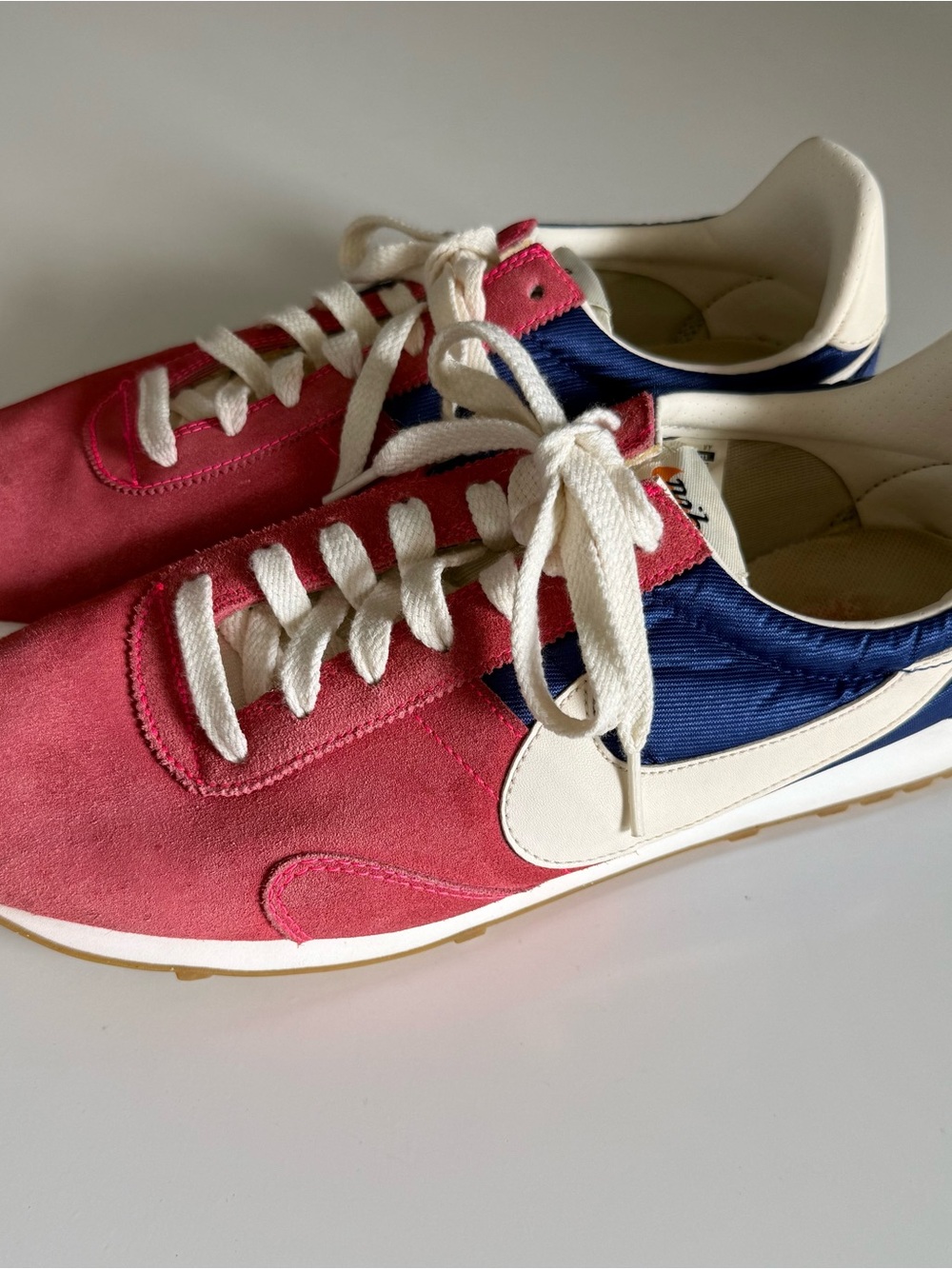 Nike Women's Pre Montreal Racer Vintage red and blue sneakers